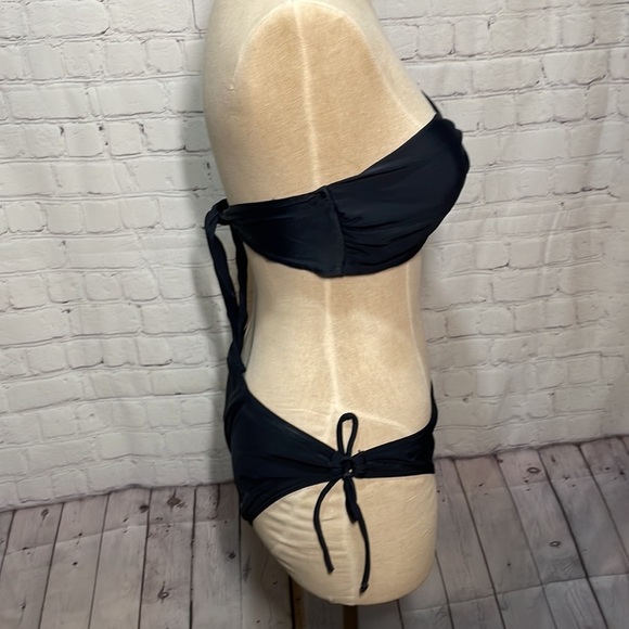 Black bikini bathing suit size large - Picture 2 of 5